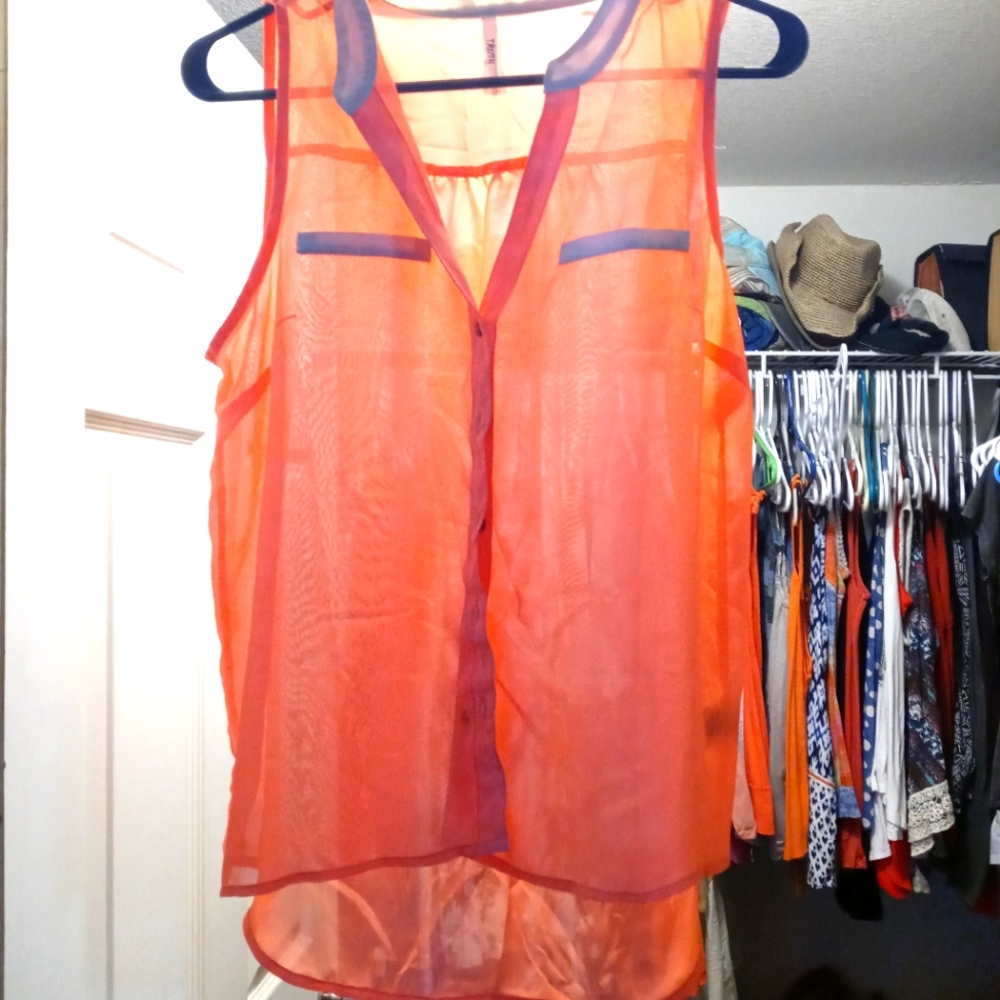 Blouse tank top